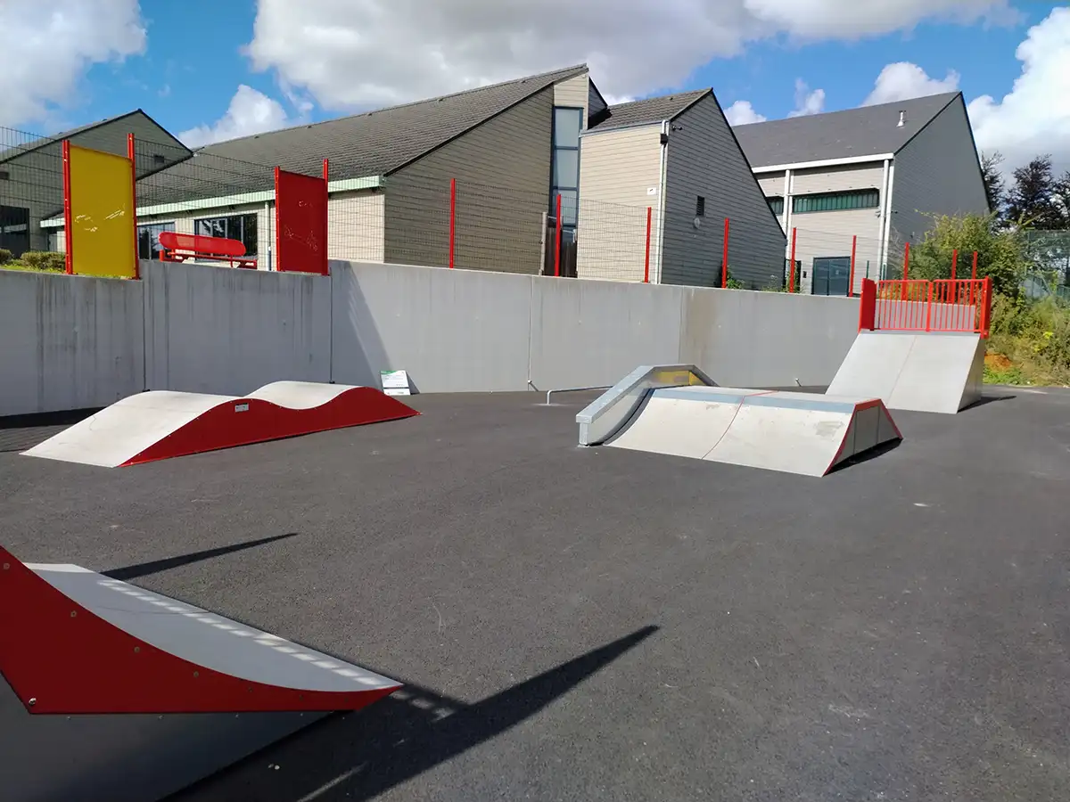 Installation d’un Skatepark